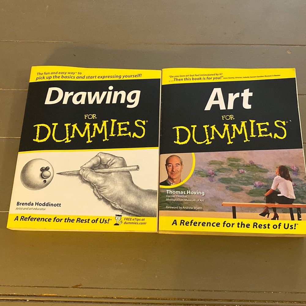 2-book bundle * Drawing For Dummies & Art For Dummies